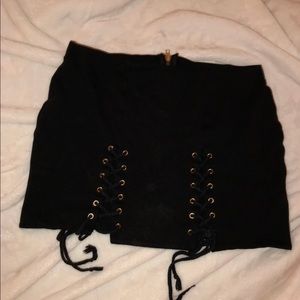 Black skirt